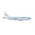 Herpa 1:500 American Airlines Airbus A319, Piedmont Heritage, N7449 Piedmont Pacemaker