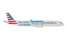 Herpa 1:500 American Airlines Airbus A321, Medal of Honor livery, N167AN Flagship Valor