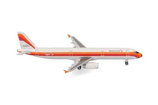 Herpa 1:500 American Airlines Airbus A321, PSA Heritage Livery, N582UW