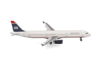 Herpa 1:500 American Airlines Airbus A321, US Airways Heritage Livery, N578UW