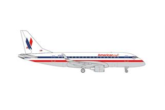 Herpa 1:500 American Eagle Embraer E170, Heritage livery, N760MQ