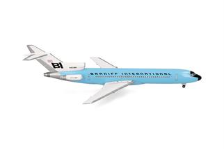 Herpa 1:500 Braniff International Boeing 727-200, Solid New Dark Blue, N403BN