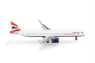 Herpa 1:500 British Airways Airbus A321neo, G-NEOY