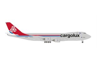 Herpa 1:500 Cargolux Boeing 747-8F, LX-VCN Spirit of Schengen