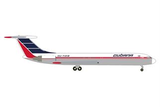 Herpa 1:500 Cubana de Aviación Ilyushin IL-62M, CU-T1218