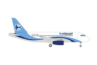 Herpa 1:500 Interjet Airlines Sukhoi Superjet 100, XA-PPY