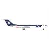 Herpa 1:500 LOT Polish Airlines Ilyushin IL-62M, SP-LBB Ignacy Paderewski