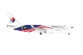 Herpa 1:500 Malaysia Airlines Boeing 737 Max 8, 9M-MVA