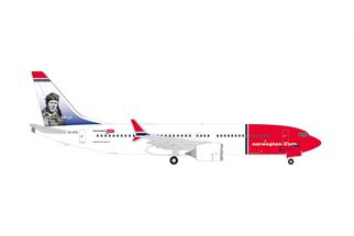 Herpa 1:500 Norwegian Air Shuttle Boeing 737 Max 8, SE-RTA Charles Lindbergh
