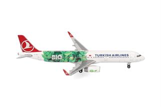 Herpa 1:500 Turkish Airlines Airbus A321neo, Bio Fuel, TC-JSU Kalecik