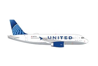 Herpa 1:500 United Airlines Airbus A319, N877UA