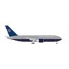 Herpa 1:500 United Airlines Boeing 767-200, Battleship livery, N603UA