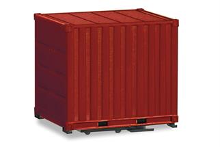 Herpa H0 10'-Container, rot (Inhalt: 2 Stk.)