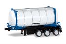 Herpa H0 26'-Containerauflieger 3achs, mit Swap-Container
