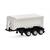 Herpa H0 Abraumcontainerauflieger, weiss