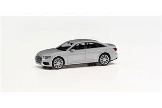 Herpa H0 Audi A6 Limousine, florettsilber metallic