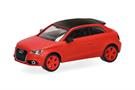 Herpa H0 Audi S1, misanrot-perleffekt mit schwarzem Dach