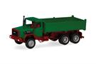 Herpa H0 Basic Iveco Hauber Kipp-LKW, grün