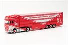 Herpa H0 DAF XF SSC Viehtransporter-Sattelzug, Thomas Werner