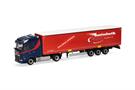 Herpa H0 DAF XG Gardinenplanen-Sattelzug, Heinloth
