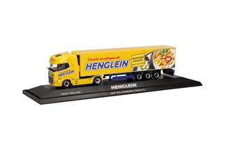 Herpa H0 DAF XG+ Kühlkoffer-Sattelzug, Henglein - Gnocchi