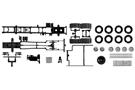 Herpa H0 Fahrgestell LKW MAN Euro 6, 7,45m, 3achs (Inhalt: 2 Stk.)