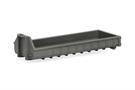 Herpa H0 flache Abrollmulde, grau (Inhalt: 2 Stk.)