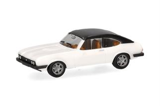 Herpa H0 Ford Capri Venyldach, diamantweiss