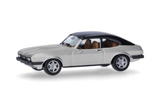 Herpa H0 Ford Capri Vinyldach, stratossilber