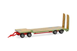 Herpa H0 Goldhofer TU4 Anhänger, lindgrün