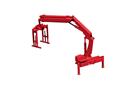 Herpa H0 Hiab Ladekran X-HIPRO 232 E-3 mit Palettengabel, rot