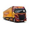 Herpa H0 Iveco S-Way Gardinenplanen-Sattelzug, Goldberger (Sonderserie AT)