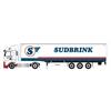 Herpa H0 Iveco S-Way LNG Gardinenplanen-Sattelzug, Sudbrink (Sonderserie Nord)