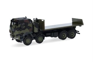 Herpa H0 Iveco Trakker geschützt Wechsellader-LKW 8x8, Bundeswehr