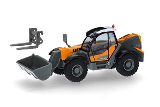 Herpa H0 Liebherr Teleskoplader T60-9S, kommunalorange