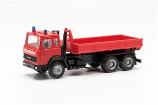 Herpa H0 Magirus Abrollmulden-LKW, Feuerwehr