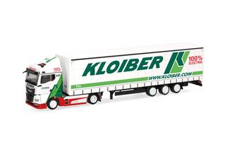 Herpa H0 MAN eTGX GM Jumboplanen-Sattelzug, Kloiber
