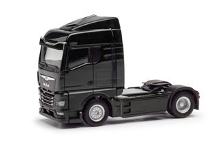 Herpa H0 MAN eTGX GM Zugmaschine, schwarz