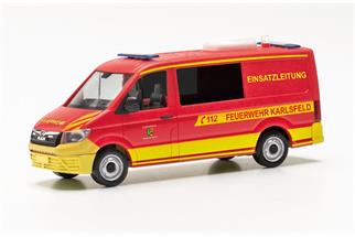 Herpa H0 MAN TGE Halbbus FD ELW, Feuerwehr Karlsfeld