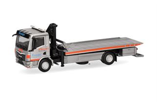 Herpa H0 MAN TGL CC Plateau Abschleppfahrzeug, Abschleppdienst Rudolph (Club)