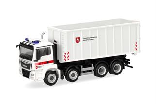 Herpa H0 MAN TGS M Euro6c Wechsellader-LKW, Katastrophenschutz Niedersachsen