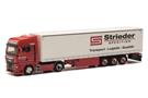 Herpa H0 MAN TGX GX Gardinenplanen-Sattelzug, Strieder (Sonderserie Hessen)