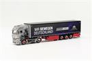 Herpa H0 MAN TGX GX Gardinenplanen-Sattelzug, Transporte Decker Düren