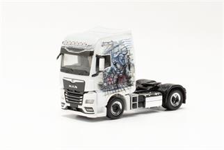 Herpa H0 MAN TGX GX Individual Zugmaschine, Lagoudakis 5 / Minotaurus