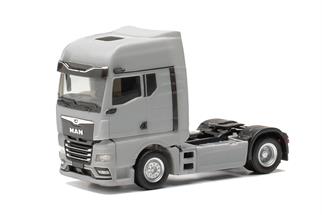 Herpa H0 MAN TGX GX Zugmaschine 2-achs, platingrau