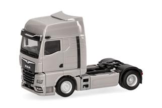 Herpa H0 MAN TGX GX Zugmaschine 2-achs, platingrau