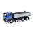 Herpa H0 MAN TGX NN Baukipper 4-achs, blau/silber
