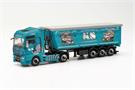 Herpa H0 MAN TGX XXL Euro 6c Stahlrundmulden-Sattelzug, KS Containerdienst