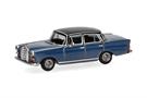 Herpa H0 MB 200 Heckflosse, blau/schwarz