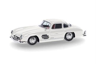 Herpa H0 MB 300 SL Flügeltürer, weiss